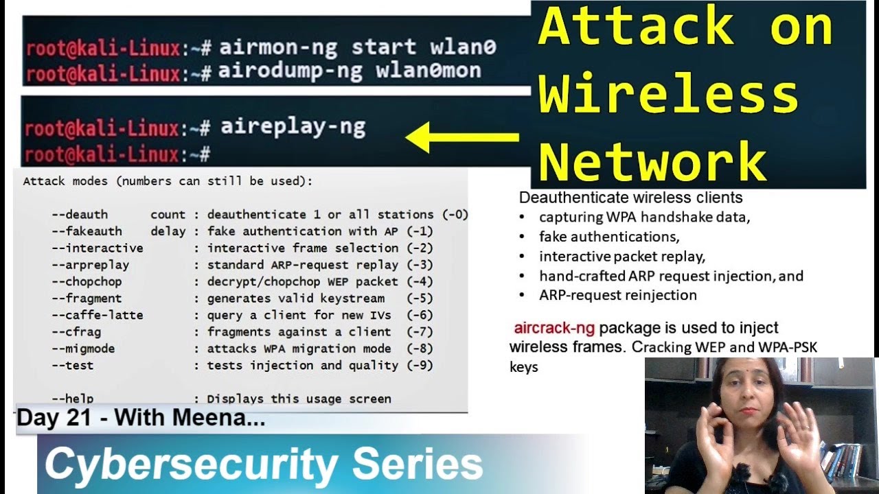 Day 21 - How do hackers attack on WIRELESS NETWORKS?