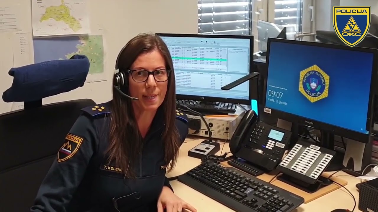Poklic policista, delo v Operativno-komunikacijskem centru (OKC), PU Koper