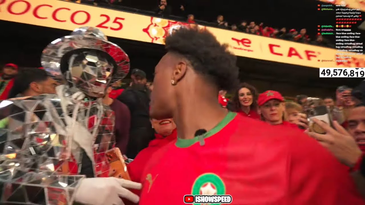 Amazing!!! I-Show Speed AFCON Final Experience!!!! Way More Than Amazing Race