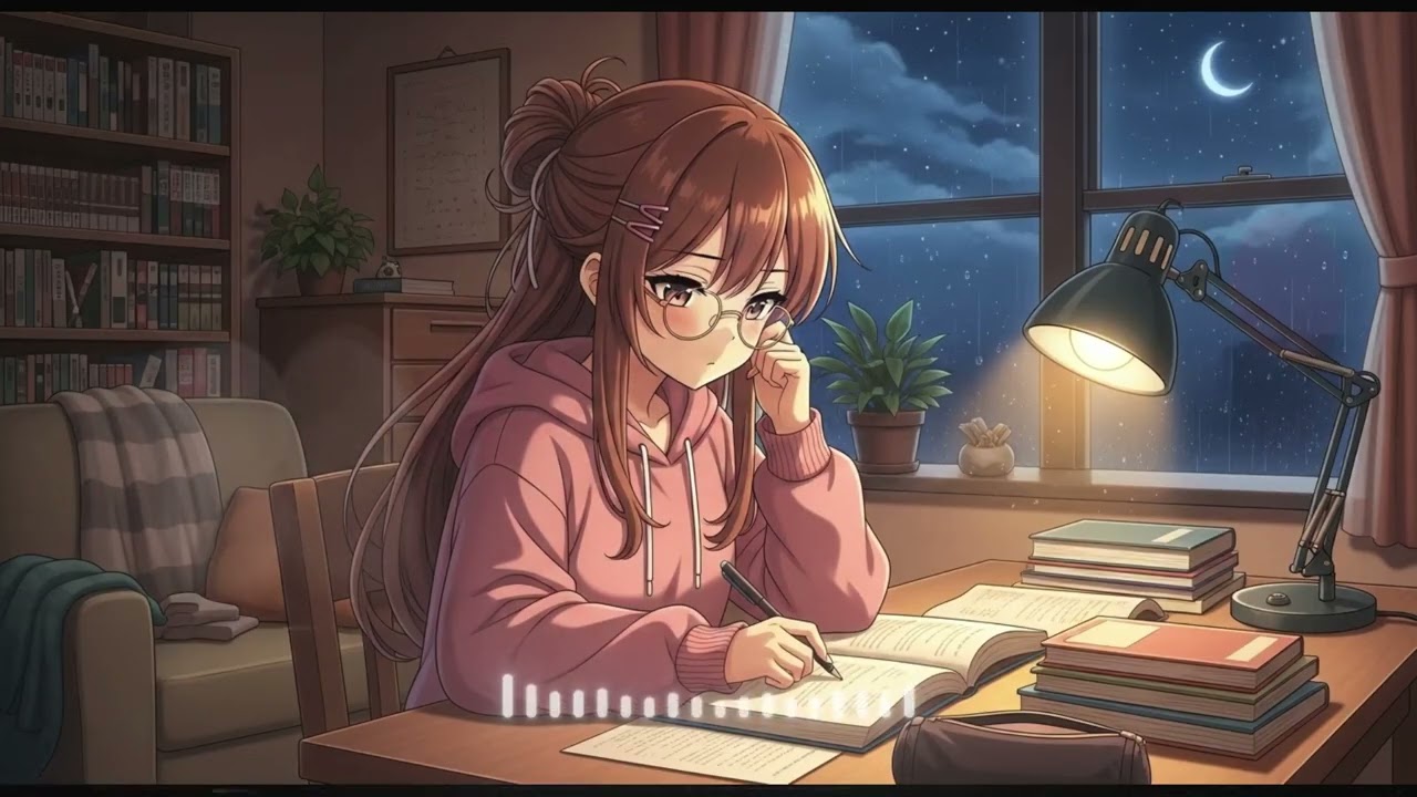 Lofi Study - Calm Lofi Study Music for Focus ( 1 hour )