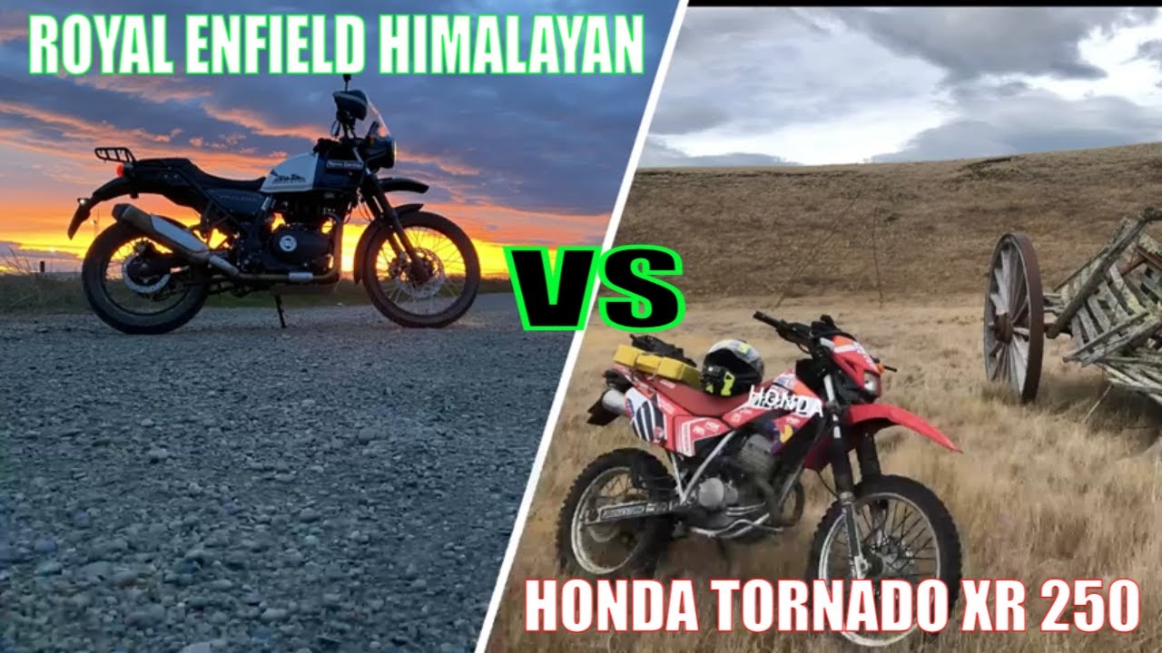 ROYAL ENFIELD HIMALAYAN VS HONDA TORNADO-  2022 TIERRA DEL FUEGO