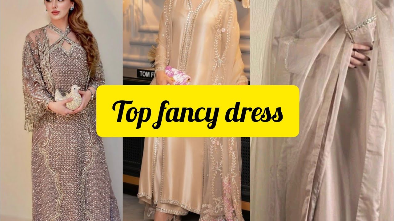 New Trendy Fancy dress design || Party Wear ladies Outfits