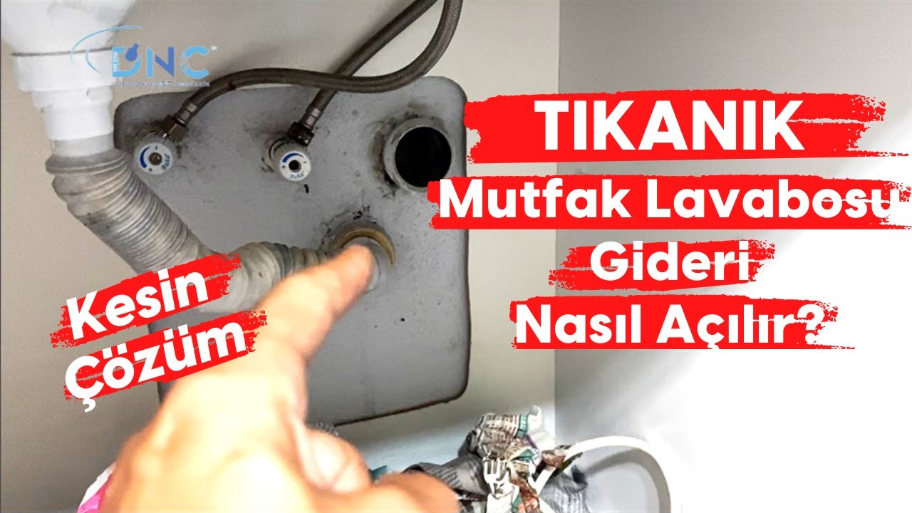 Mutfak Lavabo Açıcı - Mutfak Lavabo Gider Açıcı Kimyasal Nasıl Kullanılır?