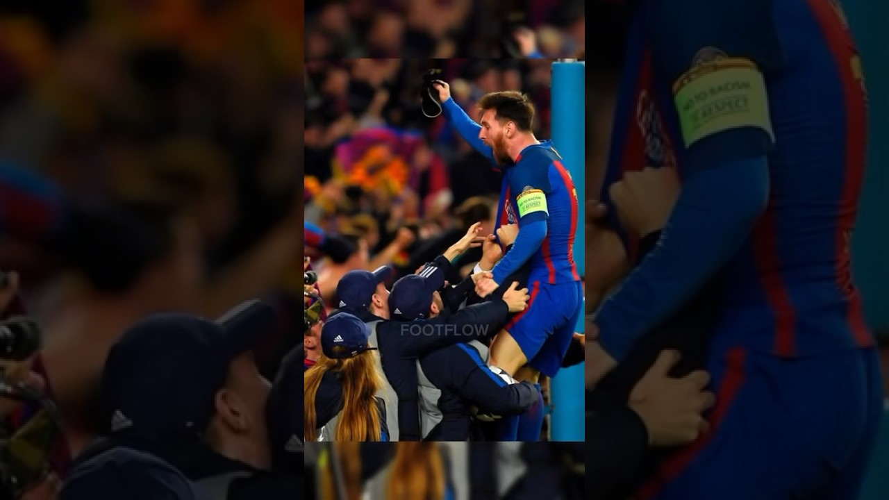 Messi&rsquo;s Epic Celebration with Fans After Last-Minute Goal! 😲🔥