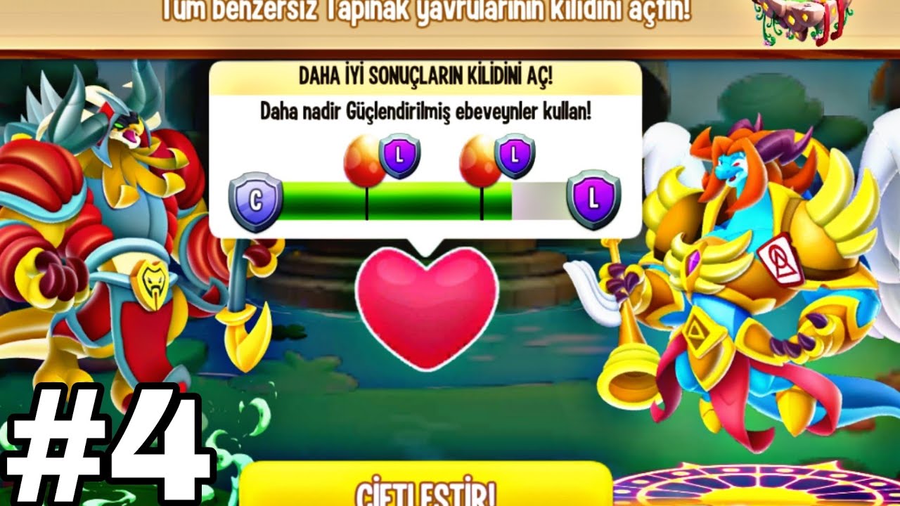 Efsanevi ejderha Nasıl Yapılır Dragon City Çifleştirme Rehberi#4