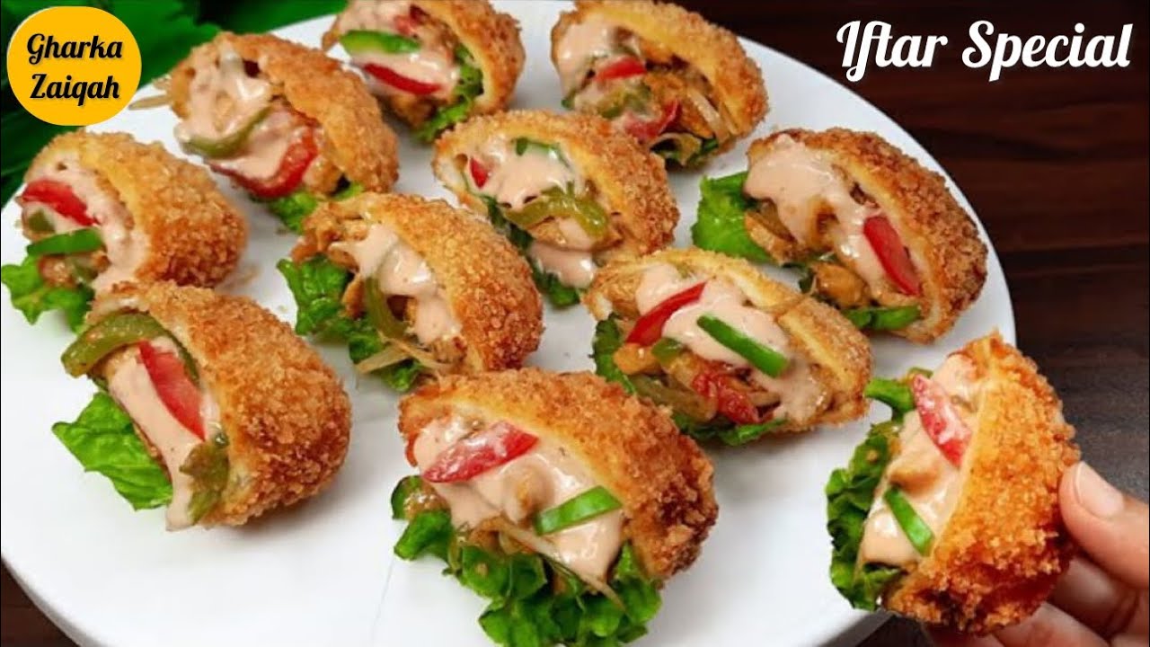 Super Tasty Chicken Bread Pocket – Crispy & Cheesy Iftar Recipe | Perfect Iftar Special Recipe 2026 