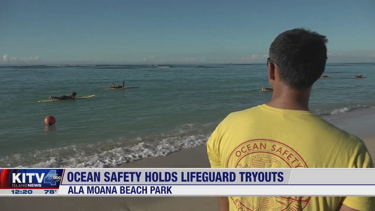 Honolulu Ocean Safety holds tryouts for new lifegaurds