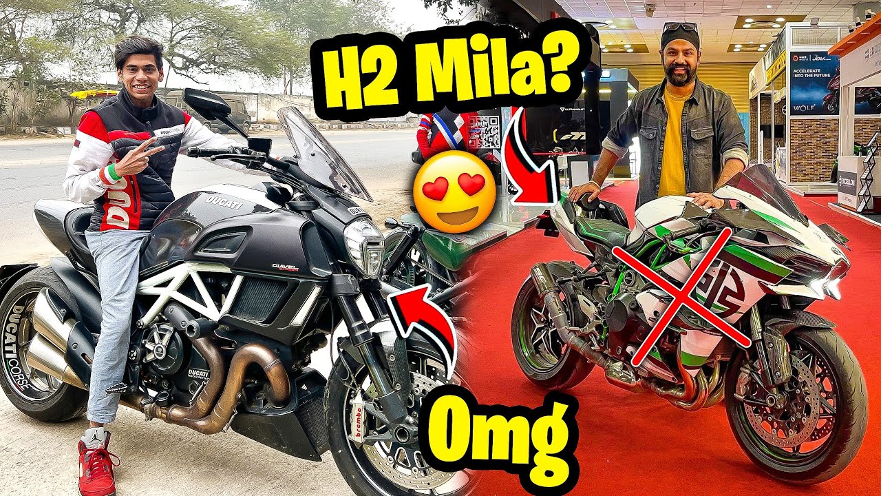 JS Paji Ki Ninja H2 Ride nhi Kr Paya😭But Ye Ducati Mil Gyi😍