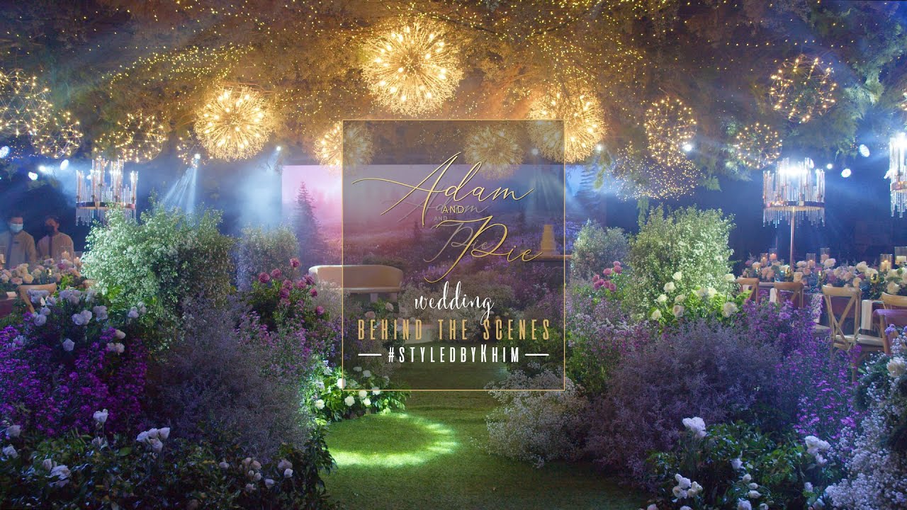Garden themed wedding for Adam & Pie in Gensan