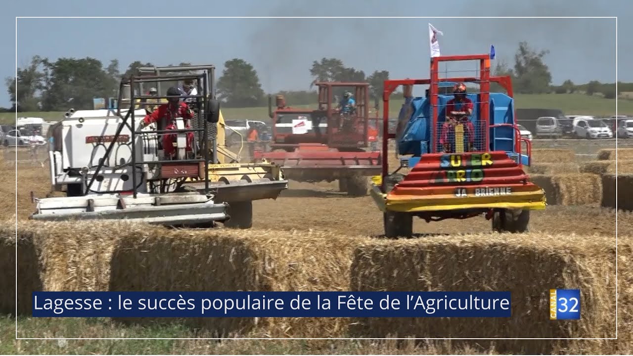 Lagesse : le succès populaire de la Fête de l’Agriculture JT Canal32 21.08.23