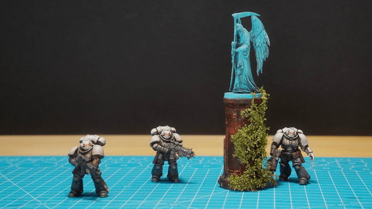 Как сделать миниатюрную статую для Warhammer 40K