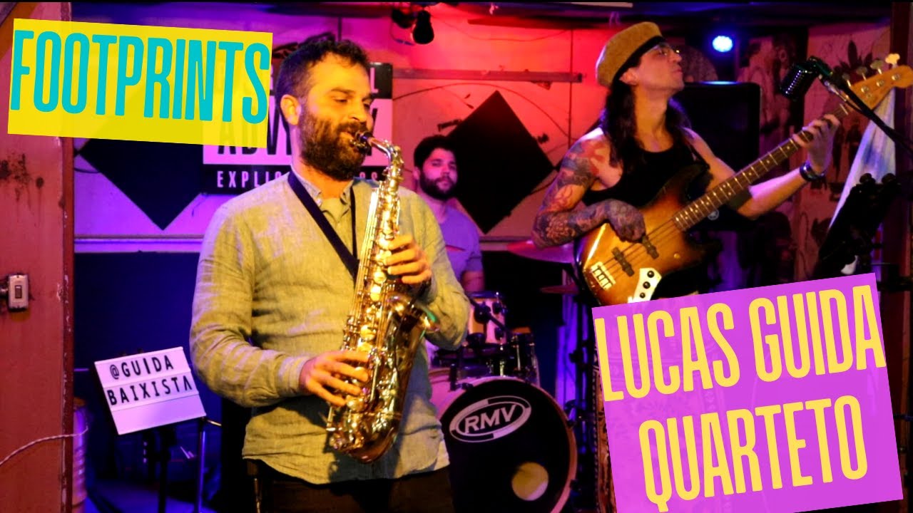 Lucas Guida Quarteto - Footprints(Wayne Shorter) - Festival Capivara Groove 2ª edição