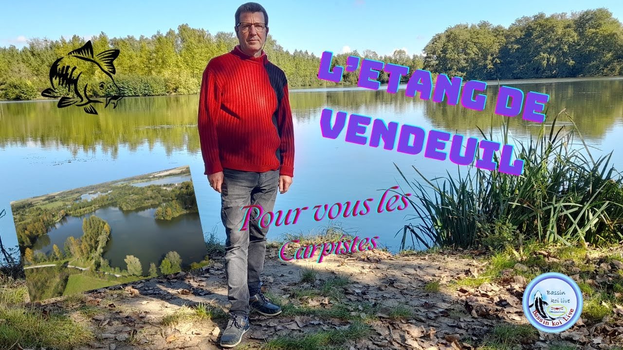 pêche de la carpe à l'étang de Vendeuil, Aisne-Hauts-de-France