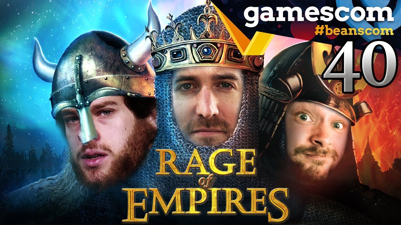 Rage Of Empires #40 auf der gamescom 2018 mit Florentin, Donnie, Marah & Marco | Age Of Empires 2