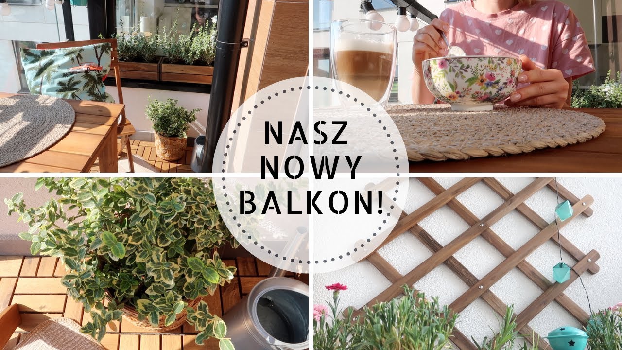 METAMORFOZA BALKONU W BLOKU 🌿