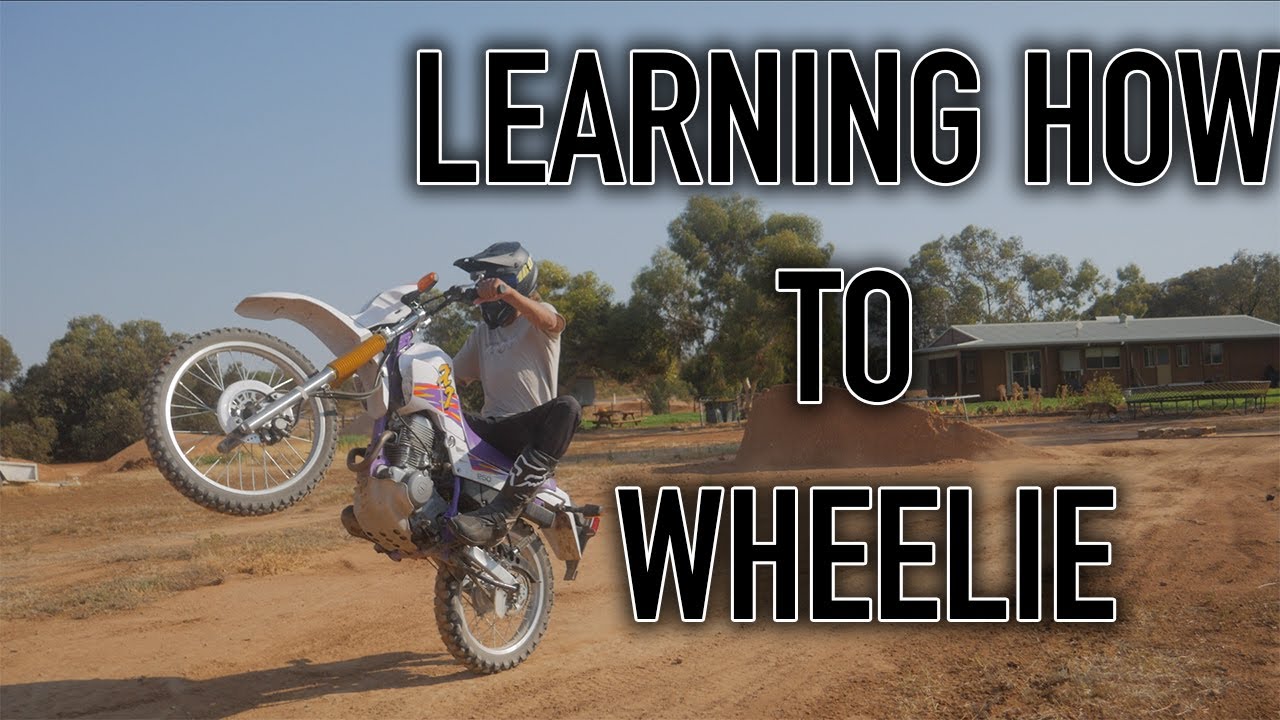 Trying to Wheelie My Motorbike