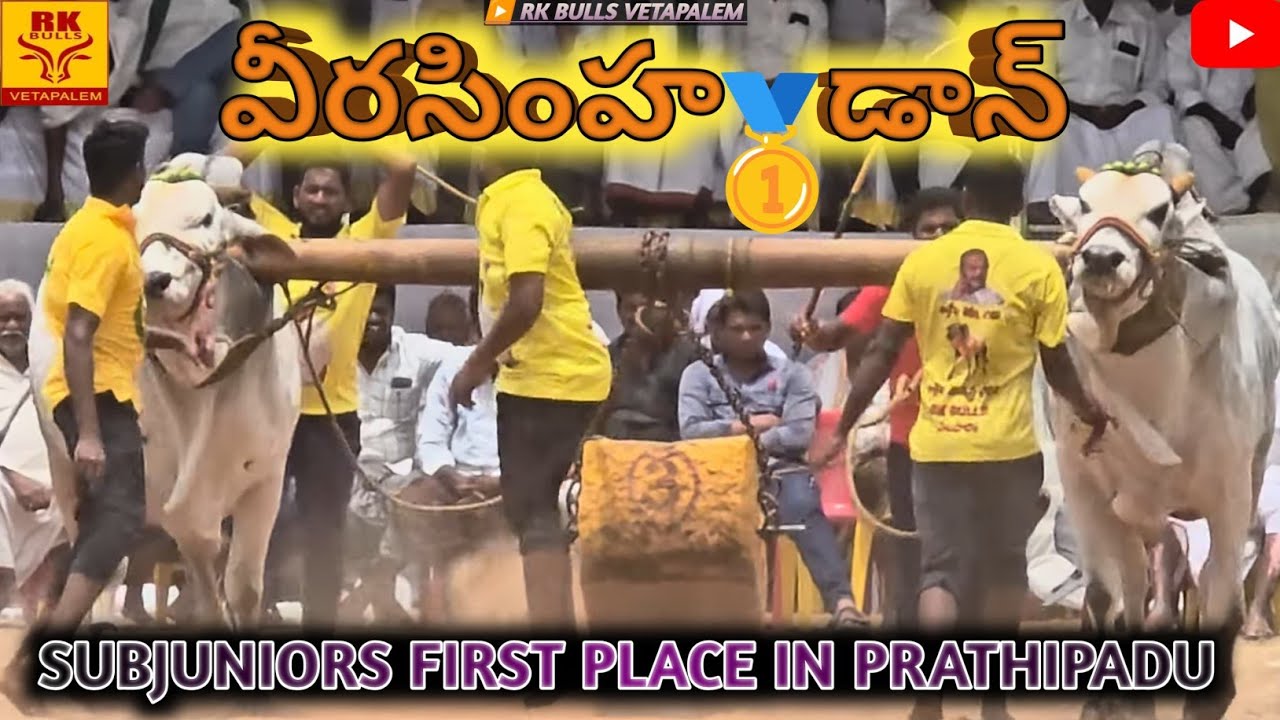 Veerasimha and don in prathipadu subjuniors won 1st place