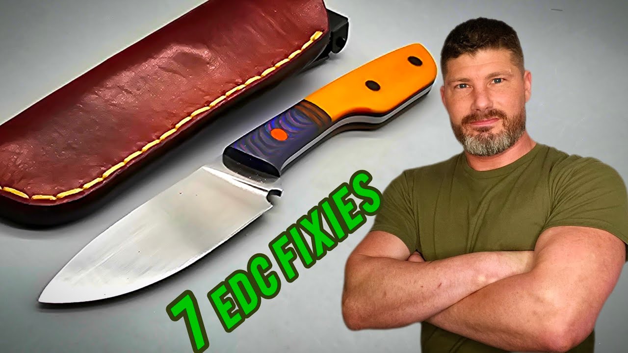 7 Fixed BLADES For Daily Carry EDC