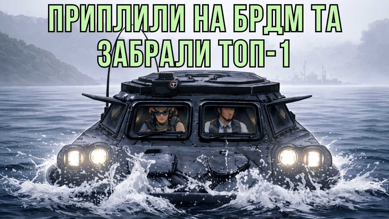 Приплили на БРДМ та зайняли ТОП-1