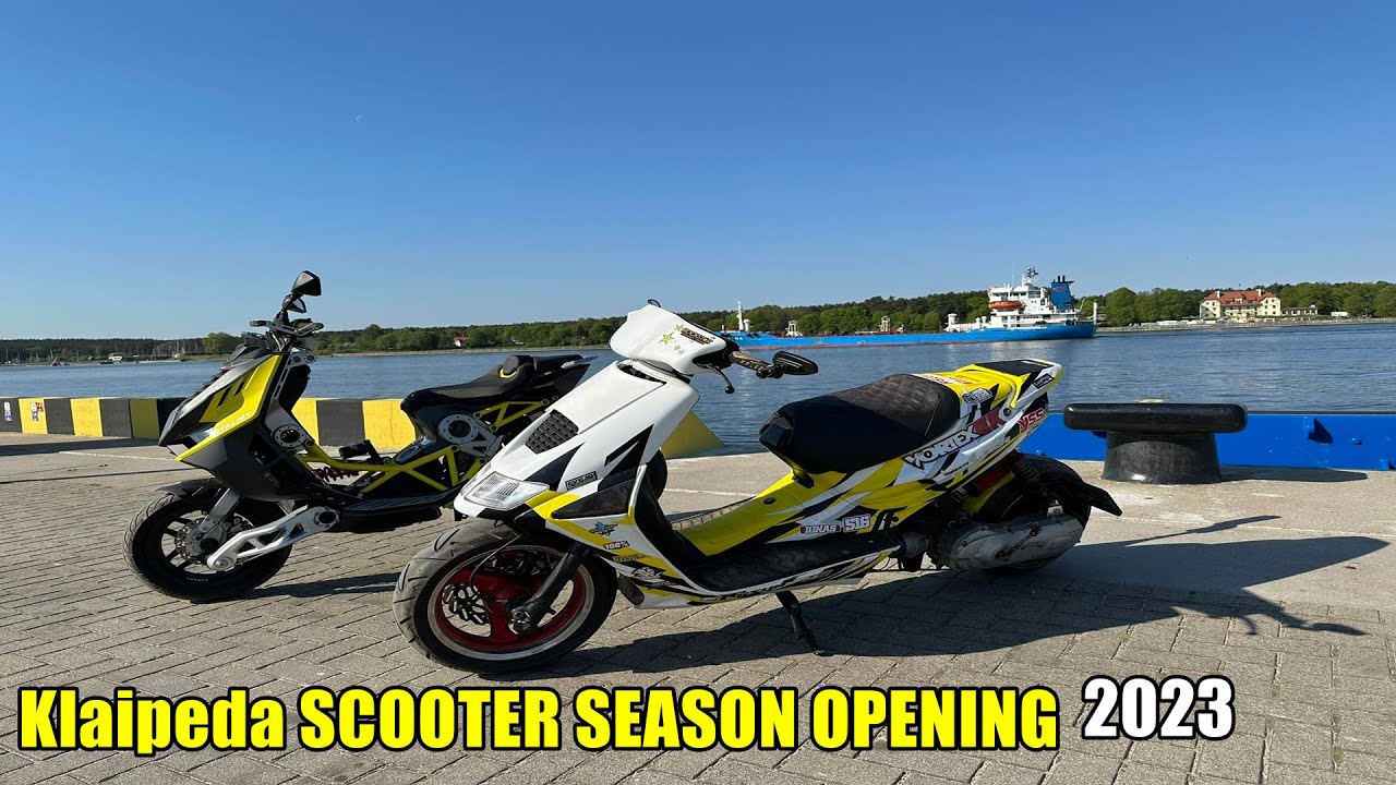 Dalyvaujame 2023 Klaipeda Scooter Season OPENING!