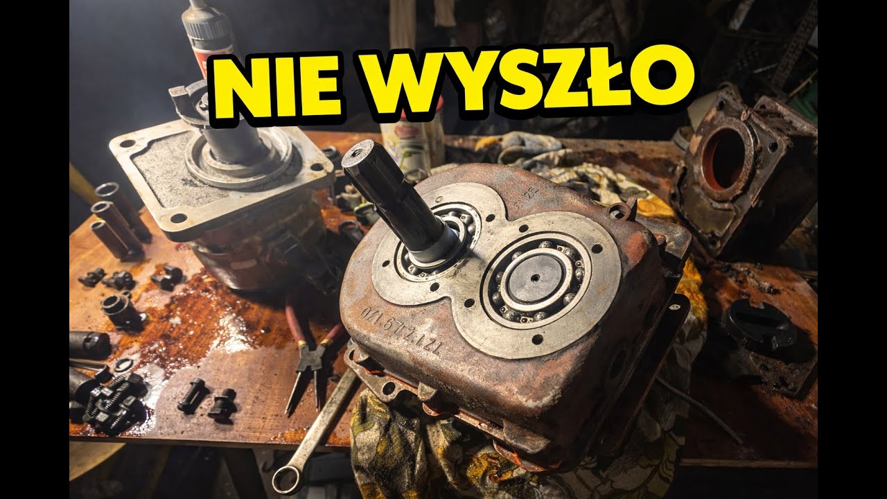 PRZEKŁADNIA CYKLOPA NIE DAŁA SIĘ ZŁOŻYĆ – ZACZYNAM SKŁADAĆ SKRZYNIĘ C-360