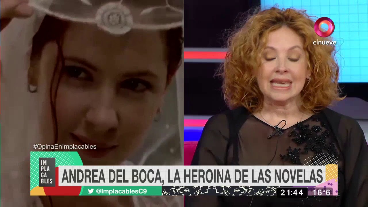 Andrea del Boca, la heroína de las novelas