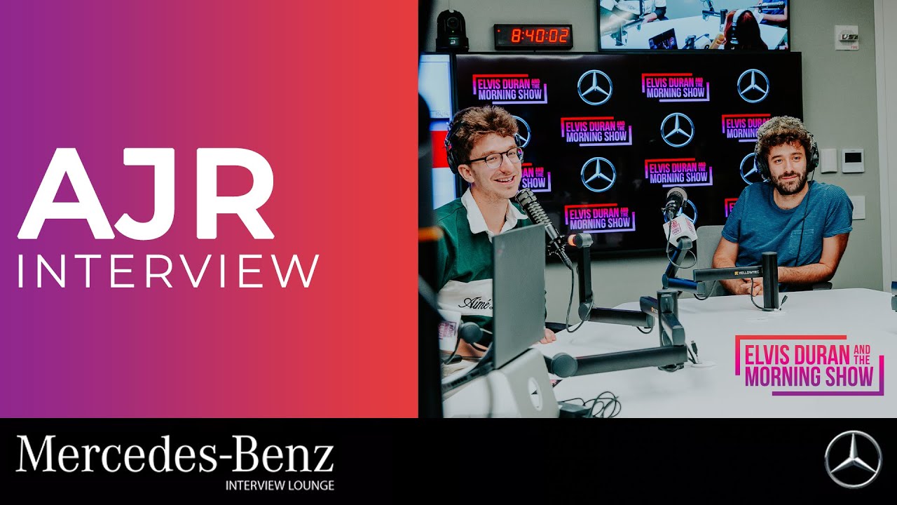 AJR On Taking Their Tour To Madison Square Garden And Their Songwriting Process | Elvis Duran Show