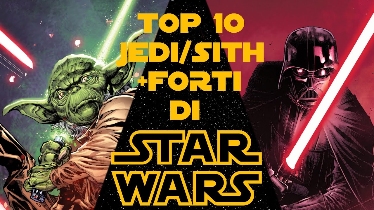 Top 10 personaggi più forti di Star Wars