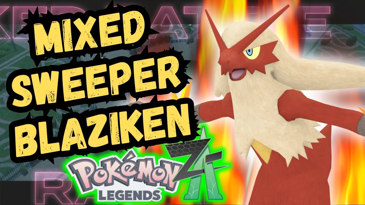 Overheat Blaziken?? Competitive Pokemon Legends Z-A Ranked Ladder Wifi Battles!