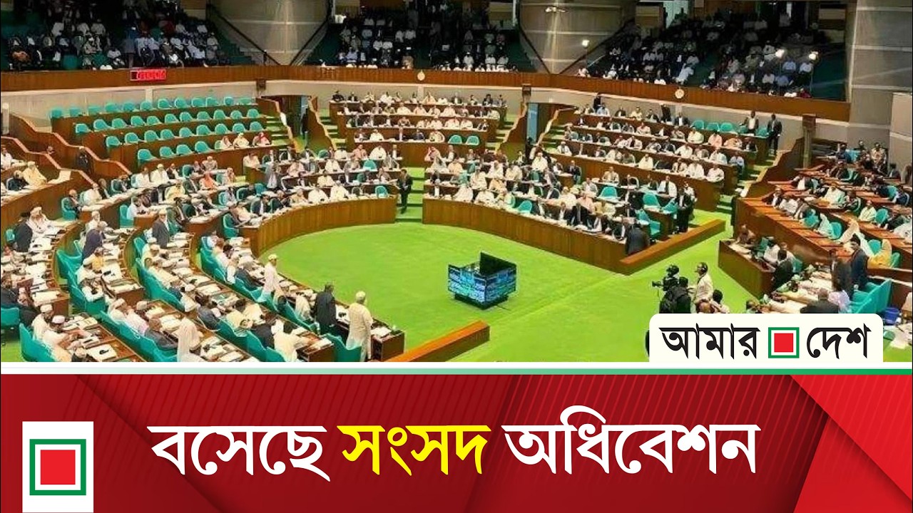 জাতীয় সংসদের অধিবেশন চলছে, সরাসরি | Amar Desh