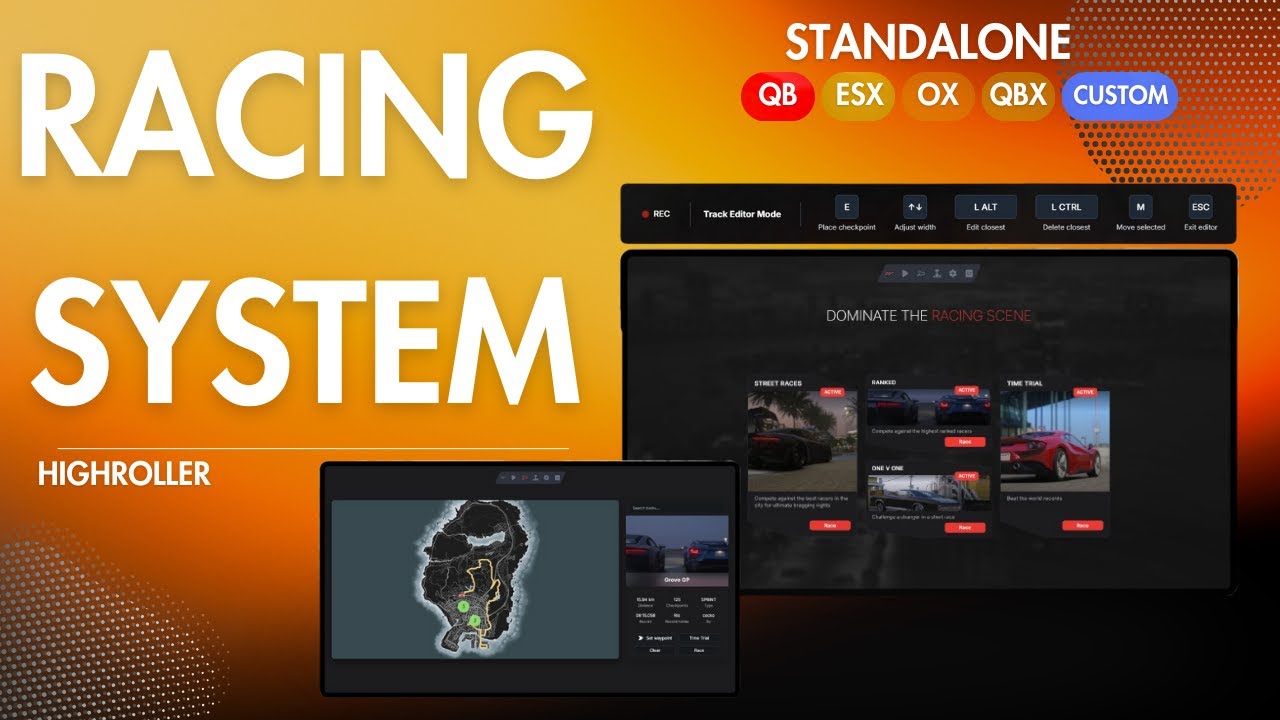 Highroller Racing System | FiveM Script