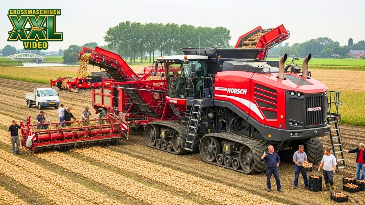 110 GIGANTISCHE MASCHINEN in der LANDWIRTSCHAFT TOTAL | Ernte-Giganten & High-Tech Logistik