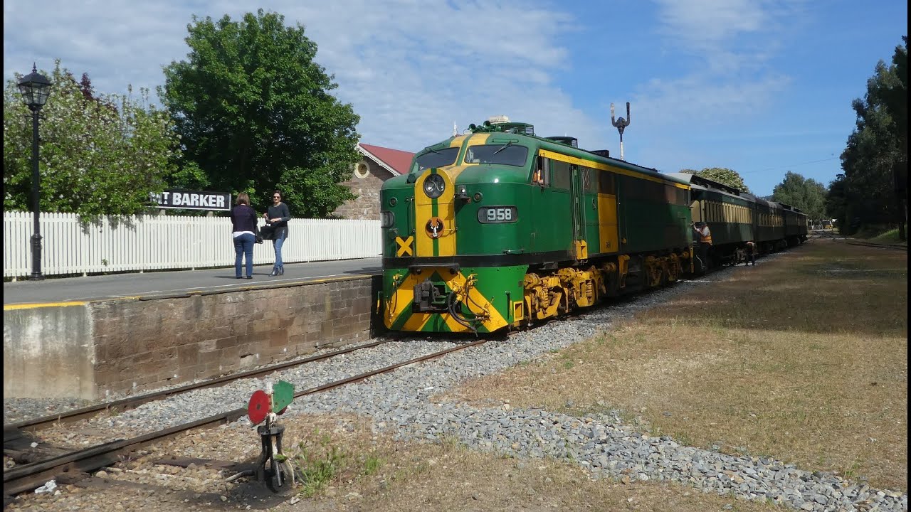 An Onboard Journey On SteamRanger Southern Encounter Train Between  Mt Barker And Victor Harbor.