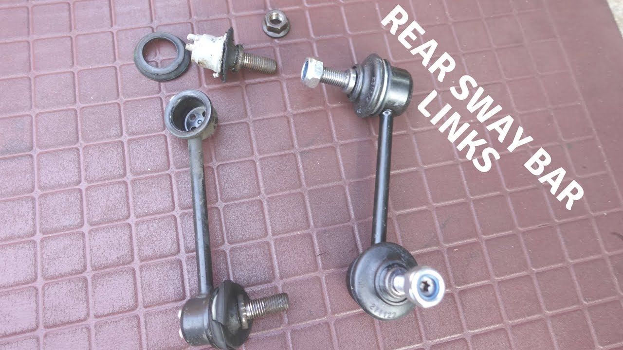 How To Replace Rear Stabilizer Sway Bar Links for Acura & Honda Accord
