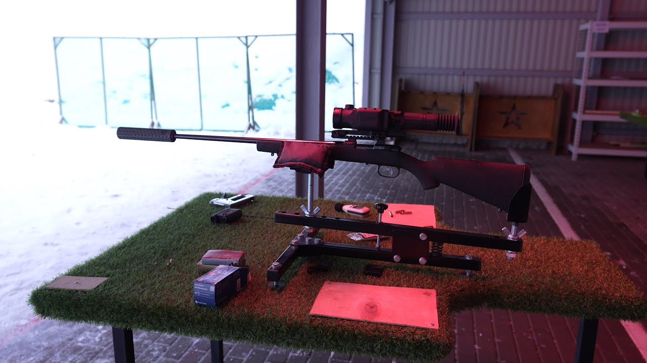 CZ 527 Night Sky .223Rem Pulsar Trail 2 XQ50 LRF Отстрел Часть 1/ Part1 Fiocchi PPU Sellier Bellot