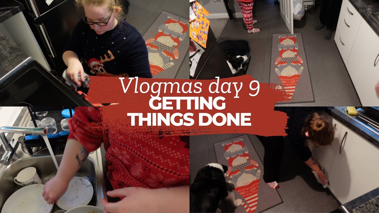VLOGMAS, ДЕНЬ 9 — ДЕЛА, РОЖДЕСТВЕНСКИЕ ОГНИ И ВСТРЕЧА С САНТОЙ