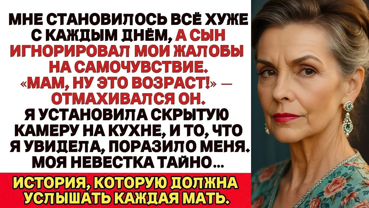 Мне становилось всё хуже, я поставила камеру на кухне — и увиденное перевернуло всю мою жизнь