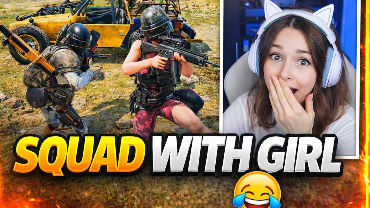 PUBG Erangel Squad Gameplay | Funny PUBG Squad Moments With Girl!? UKRAINE