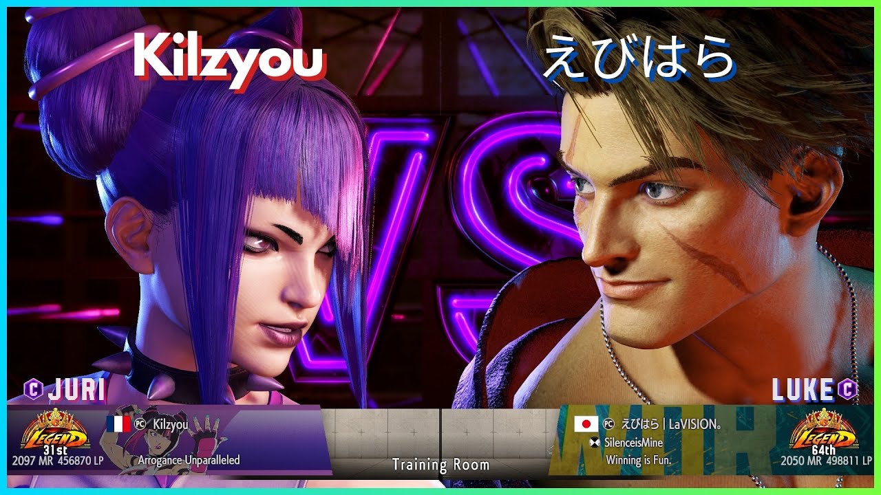 Street Fighter 6 - Kilzyou (Juri) vs えびはら (Luke)