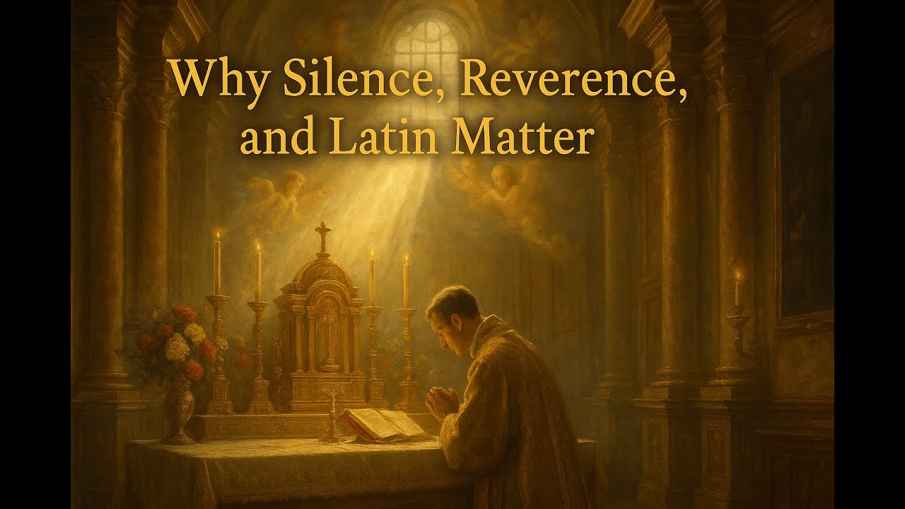 Why Silence, Reverence, and Latin Matter in the Holy Mass | Traditional Catholic Teaching