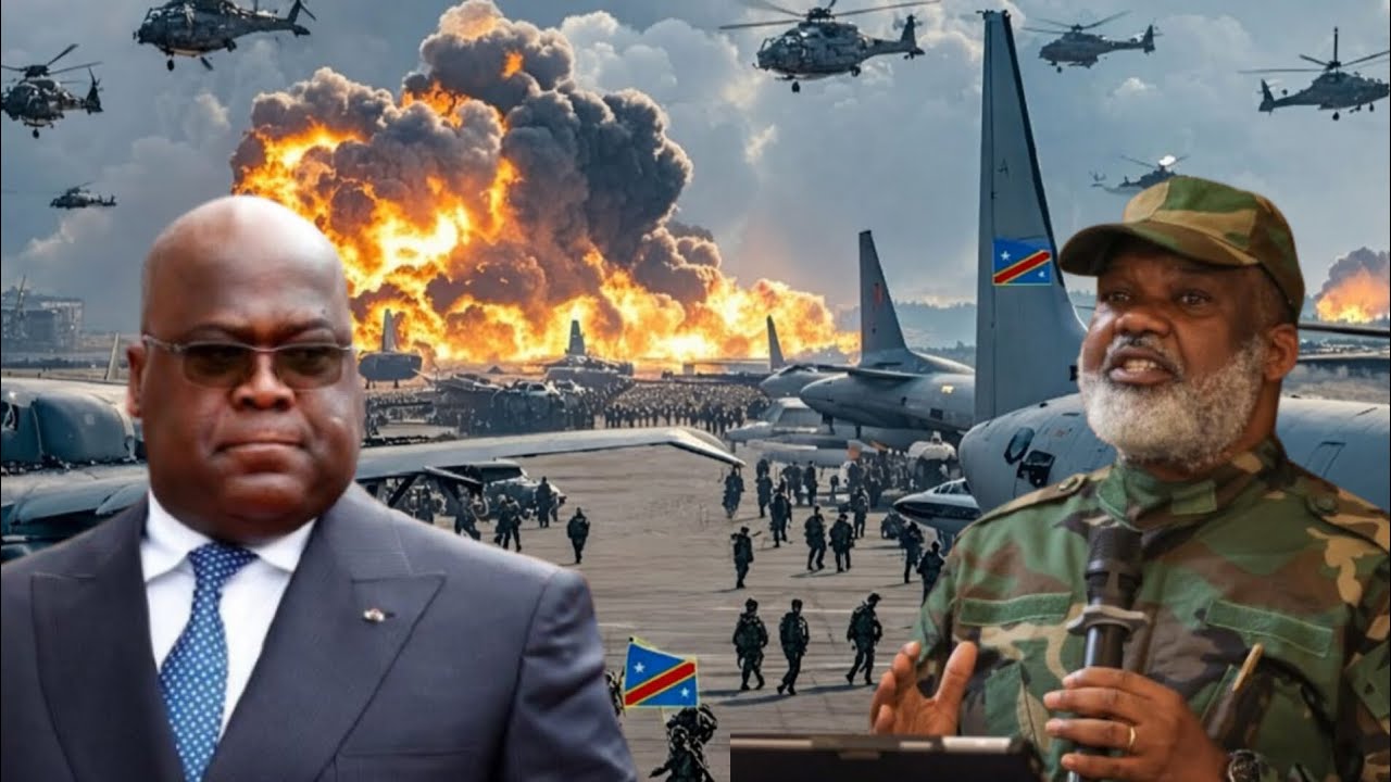 🚨🔥 URGENT RDC- ce soir M23 frappe là où ça fait mal – message bref de Corneille Nangaa aux FARDC