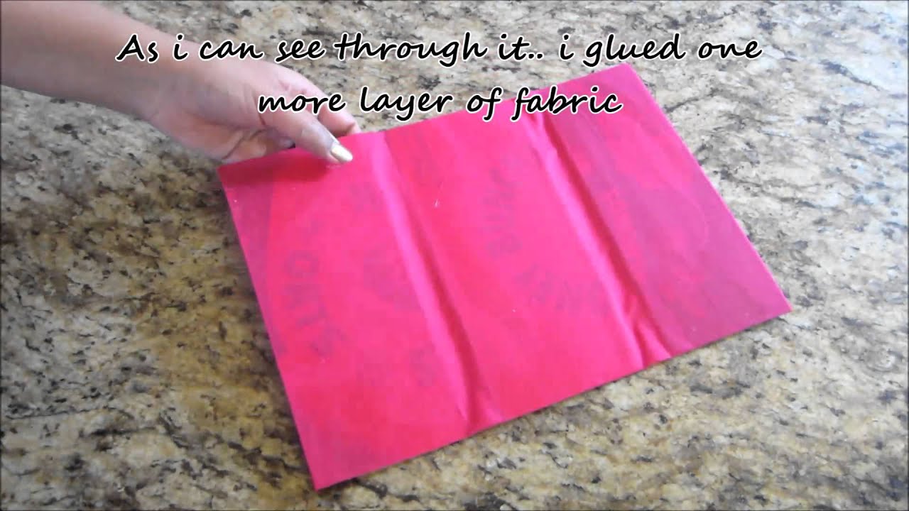 DIY Fabric & Cardboard Purse | Card Holder | Clutch