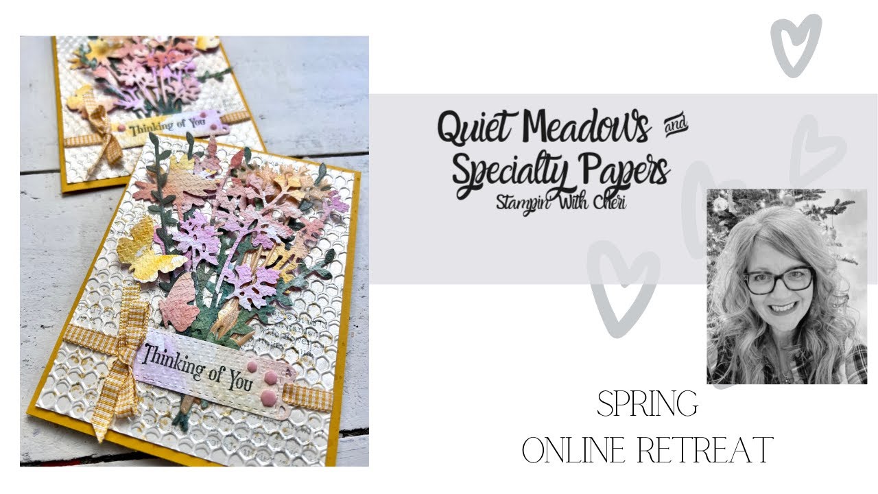 SECRET Ingredient? Create A Quiet Meadow Card Bouquet Stampin' Up!