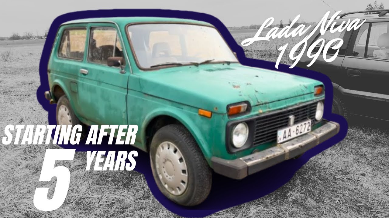 Starting 1990 Lada Niva After 5 Years + Test Drive