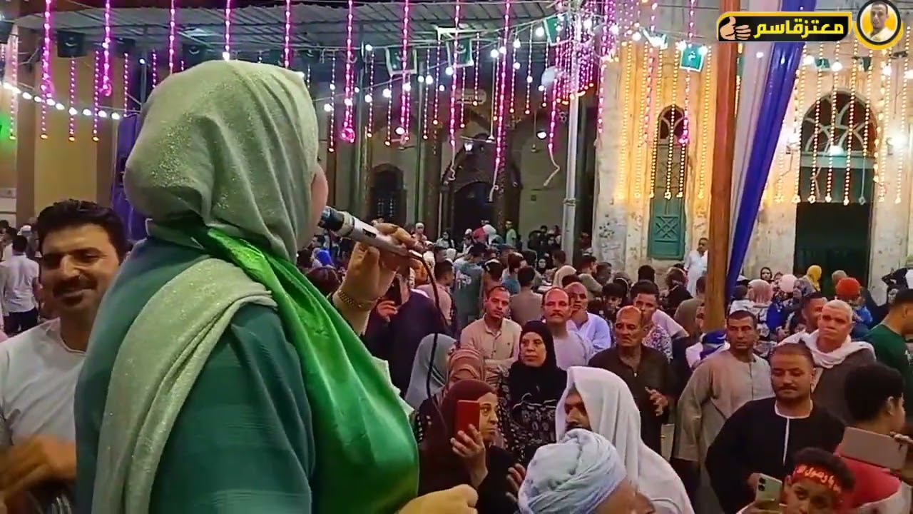 الحاجه رشاعبدالكريم وصلة٤من العطف الاول فى مولد سيدى عليوة المسلمى الاحرازنأسف لتشويش الصوت فى العطف