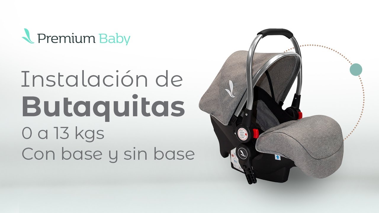 ¿Cómo instalar tu huevito o butaquita Premium Baby?