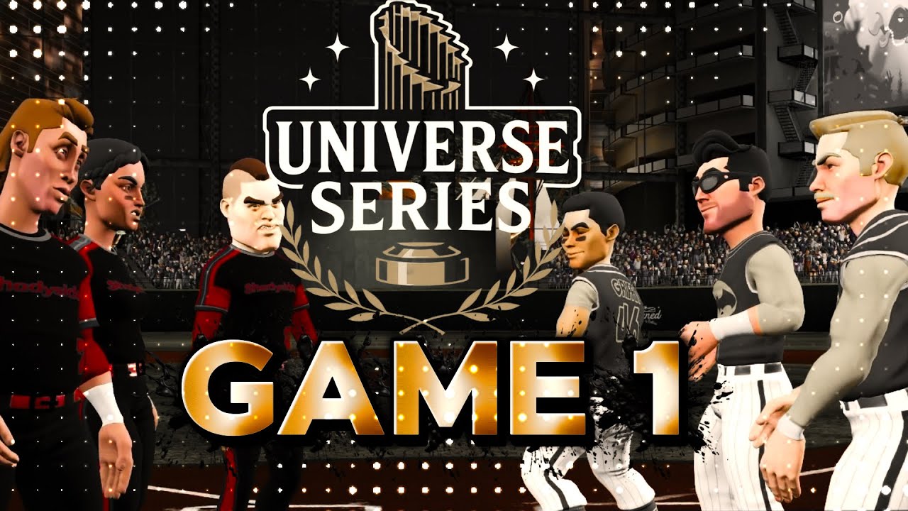 UNIVERSE SERIES GAME 1! - Super Mega Baseball 4 - RPR League Season 1