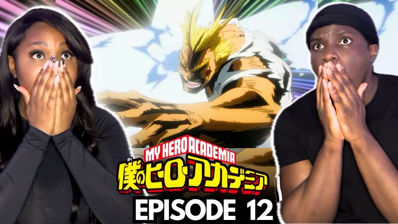 ALL MIGHT IS THE BEST!! 🔥 My Hero Academia - 1x12 - REACTION