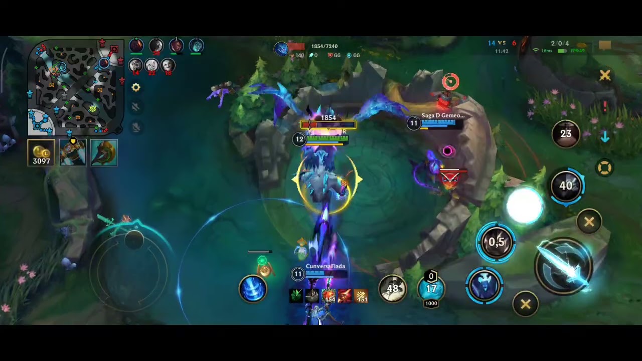 VOLIBEAR GAMEPLAY - LOL WILD RIFT| CHALLENGER BR #leagueoflegends #wildrift #gameplay 