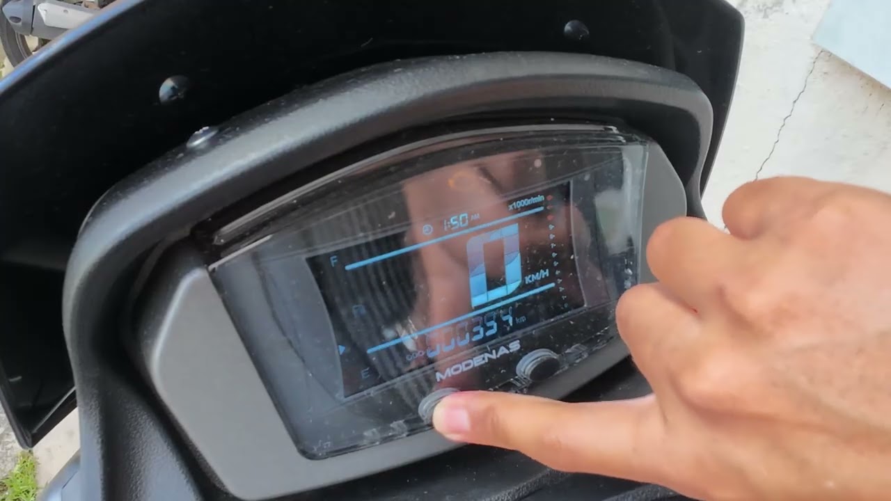 Tutorial setting meter Modenas Elit 150S 2025